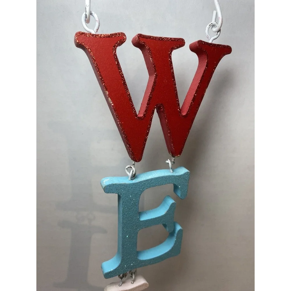VALENTINE'S DAY HEARTS HANGER Door Wall Art SIGN Hanging Plaque Welcome‎